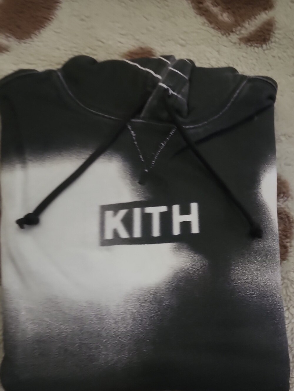 Kith Black and White Commuter Hoodie